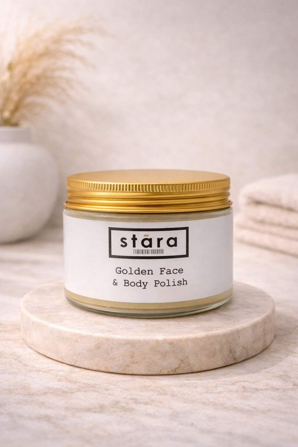 Golden Face and Body Polish